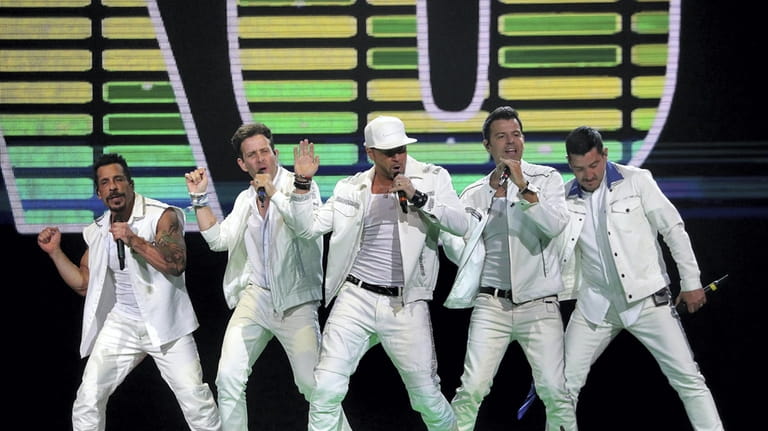New Kids on the Block perform in concert at TD...